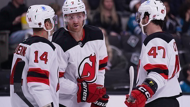 NHL: New Jersey Devils at San Jose Sharks