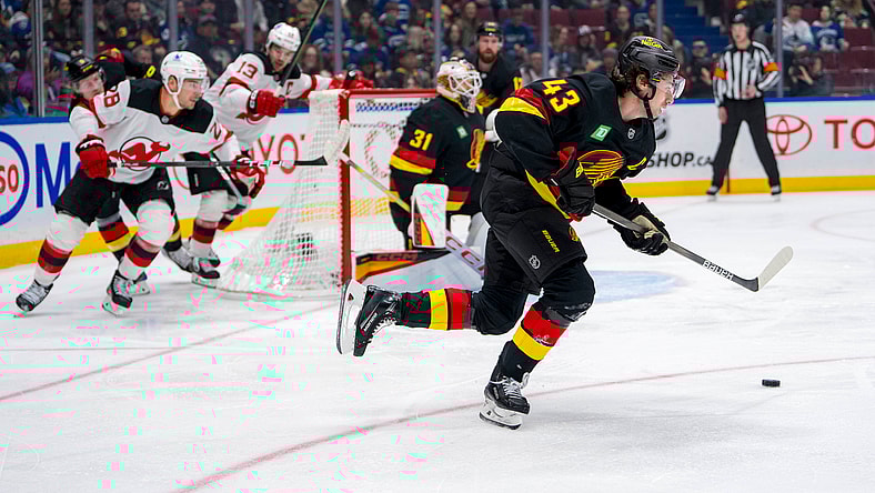 NHL: New Jersey Devils at Vancouver Canucks