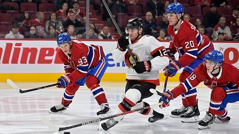 NHL: Ottawa Senators at Montreal Canadiens