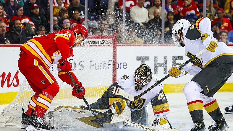 NHL: Vegas Golden Knights at Calgary Flames