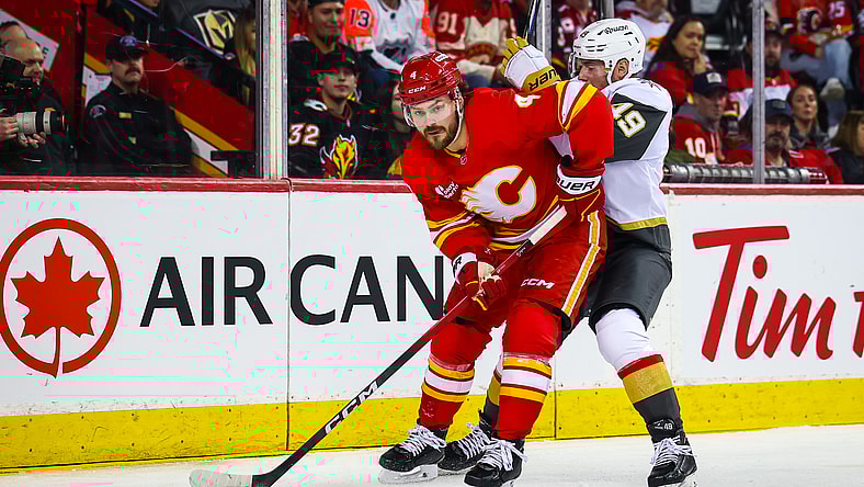 NHL: Vegas Golden Knights at Calgary Flames