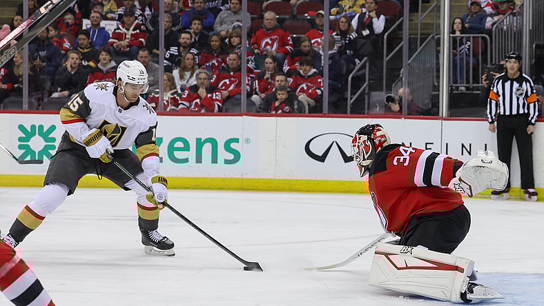 NHL: Vegas Golden Knights at New Jersey Devils
