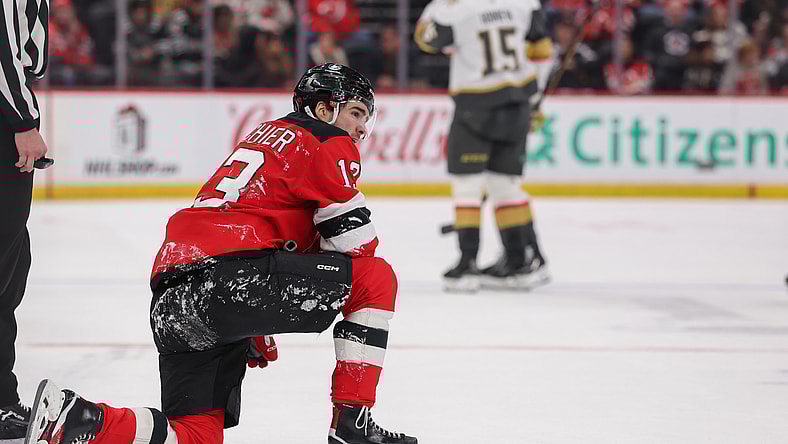 NHL: Vegas Golden Knights at New Jersey Devils