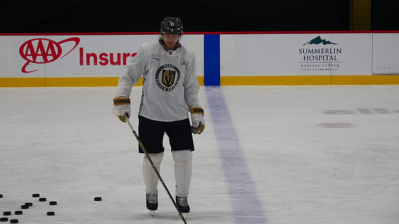 Golden Knights center William Karlsson (Photo- Owen Krepps: Vegas Hockey Now)
