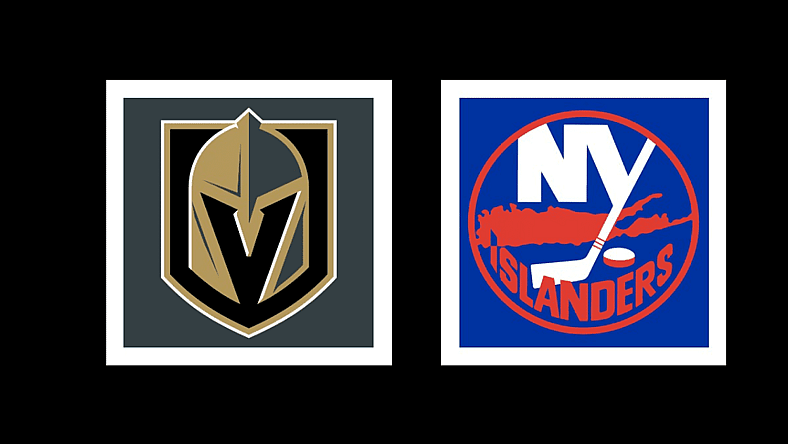 Vegas Golden Knights - New York Islanders Away Game Graphic