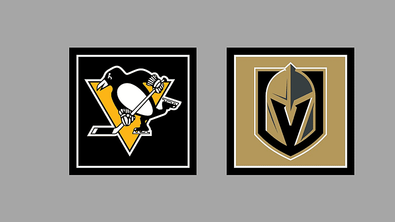 Vegas Golden Knights Pittsburgh Penguins Gameday Graphic HOME