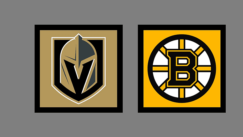 Vegas Golden Knights - Boston Bruins AWAY Gameday Graphic, Lines