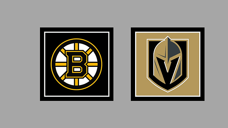 Vegas Golden Knights vs Boston Bruins HOME Gameday Graphic