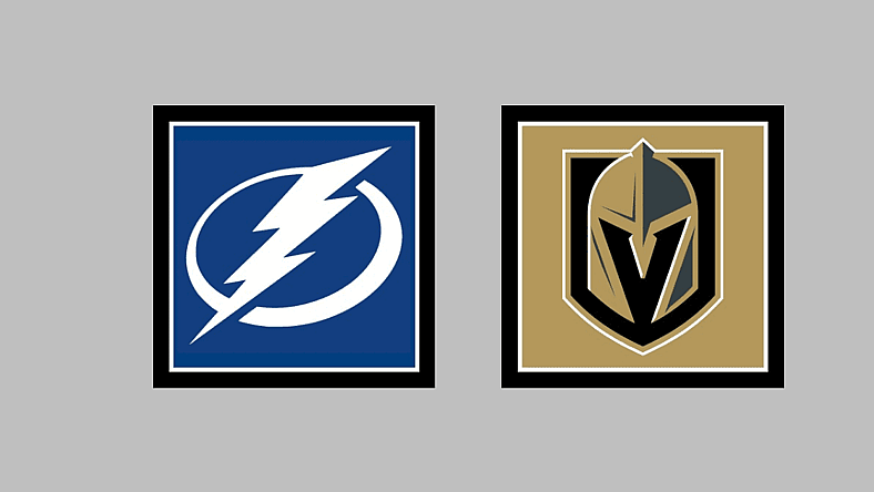 Vegas Golden Knights vs Tampa Bay Lightning HOME Gameday Graphic