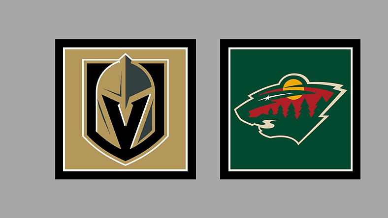 Vegas Golden Knights vs Minnesota Wild AWAY Gameday Graphic