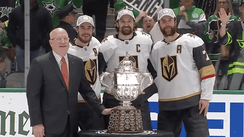 Vegas Golden Knights, Clarence Campbell Trophy