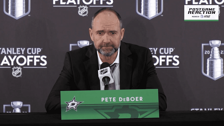 Pete DeBoer, Dallas Stars, Vegas Golden Knights