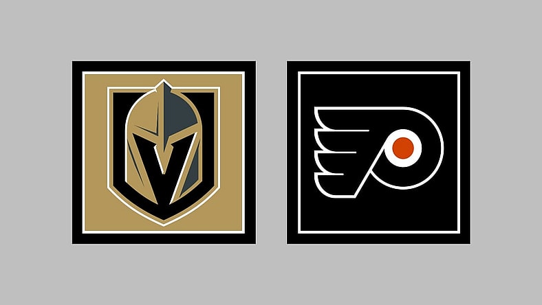 Vegas Golden Knights vs Philadelphia Flyers AWAY Gameday Graphic