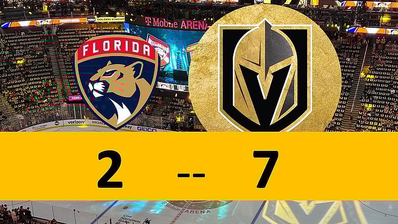 Vegas Golden Knights 7-2 Win Game 2