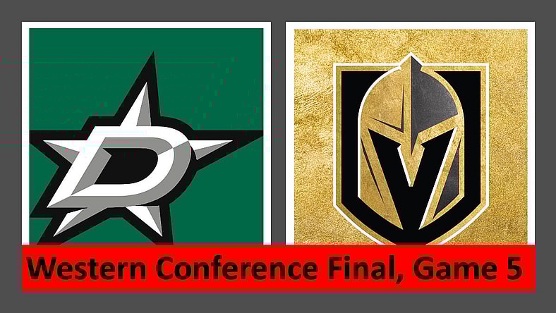 Vegas Golden Knights Game 5, Dallas Stars WCF
