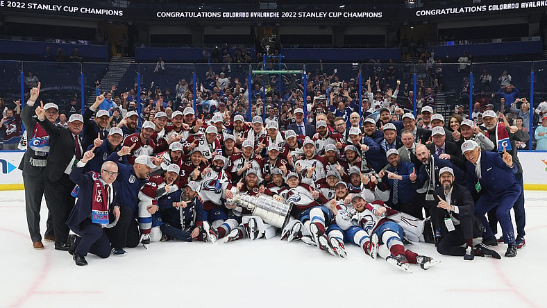 Colorado Avalanche 2022 Stanley Cup Champions (Photo- Colorado Avalanche via Twitter)