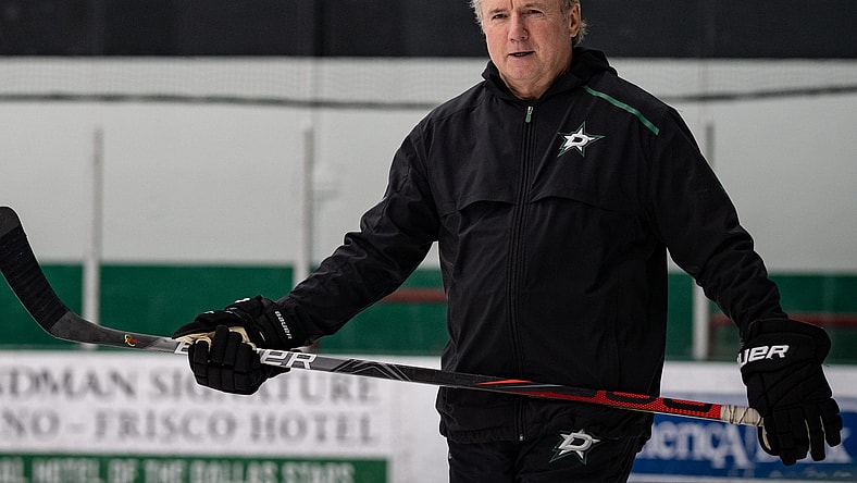Rick Bowness Vegas Golden Knights potential coach Dallas Stars (Photo- Dallas Stars via Twitter)