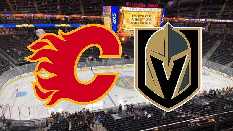 Calgary Flames Vegas Golden Knights HOME