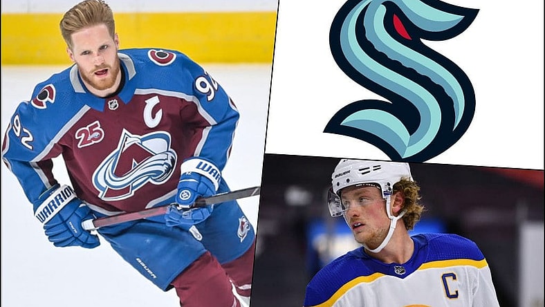 nhl trade, seattle kraken, gabriel landeskog
