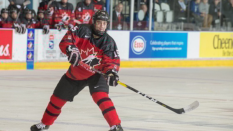 Lukas Cormier Vegas Golden Knights Hockey Canada (Photo- Hockey Canada via Twitter)
