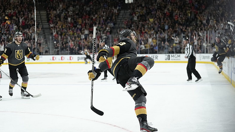 Evgenii Dadonov Vegas Golden Knights (Photo- Vegas Golden Knights via Twitter)