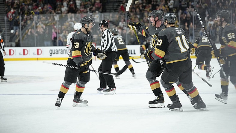 Evgenii Dadonov Vegas Golden Knights (Photo- Vegas Golden Knights via Twitter)