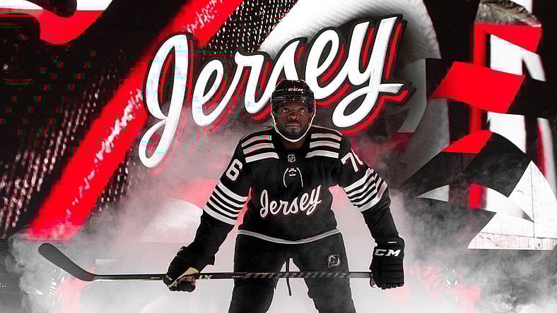 New Jersey Devils third jerseys (Photo: New Jersey Devils via Twitter)