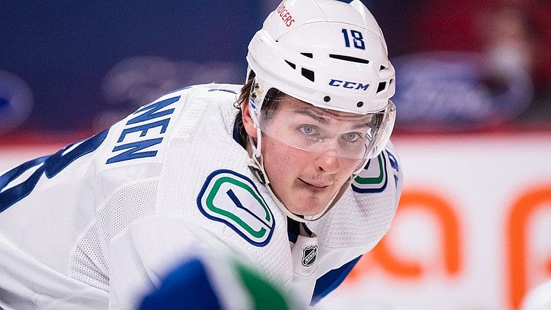 NHL trade, Jake Virtanen, Vega Golden Knights