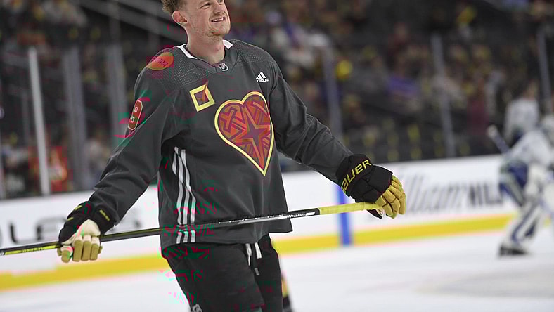 Jack Eichel Vegas Golden Knights Organ Donor Jersey (Photo- Vegas Golden Knights via Twitter)