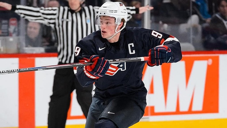 Jack Eichel Team USA Vegas Golden Knights Buffalo Sabres (Photo- Buffalo Sabres via Twitter)