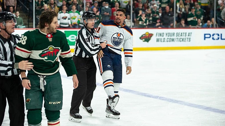 Ryan Hartman and Evander Kane Minnesota Wild (Photo- Minnesota CBS via Twitter)