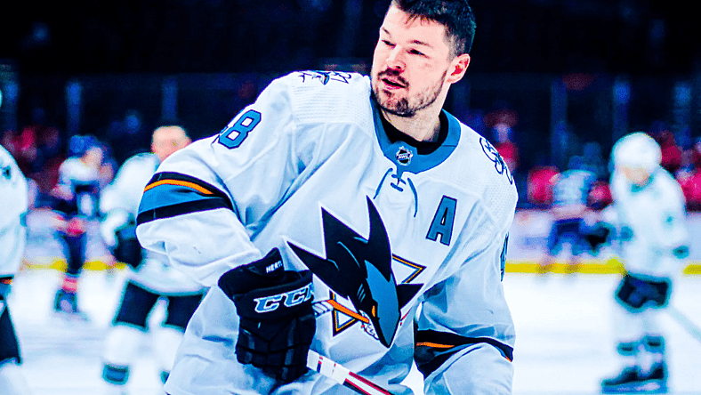 Tomas Hertl San Jose Sharks (San Jose Hockey Now Photo- Sammi Silber Washington Hockey Now)