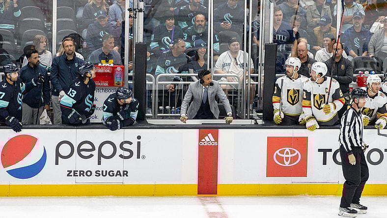 Seattle Kraken/Vegas Golden Knights (Photo- @jennthulhu via Twitter for Emerald City Hockey)