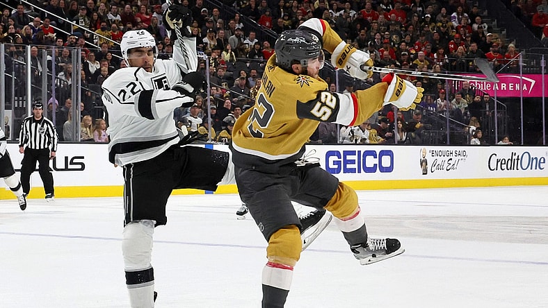 Andreas Athanasiou and Dylan Coghlan (Photo- Los Angeles Kings via Twitter)