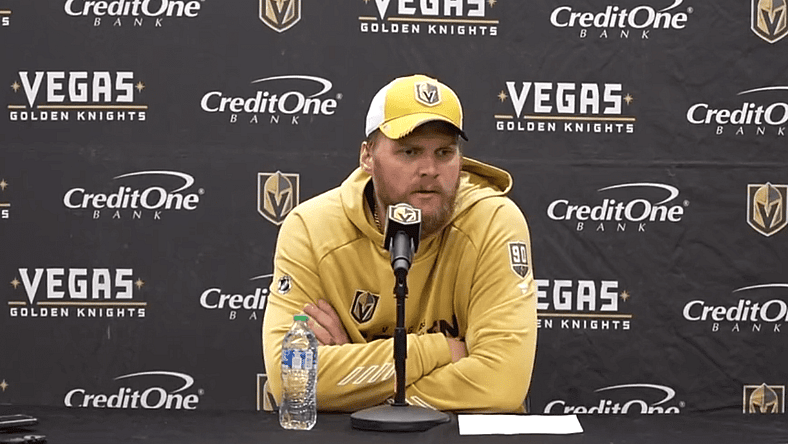 Robin Lehner Vegas Golden Knights Postgame Press Conference
