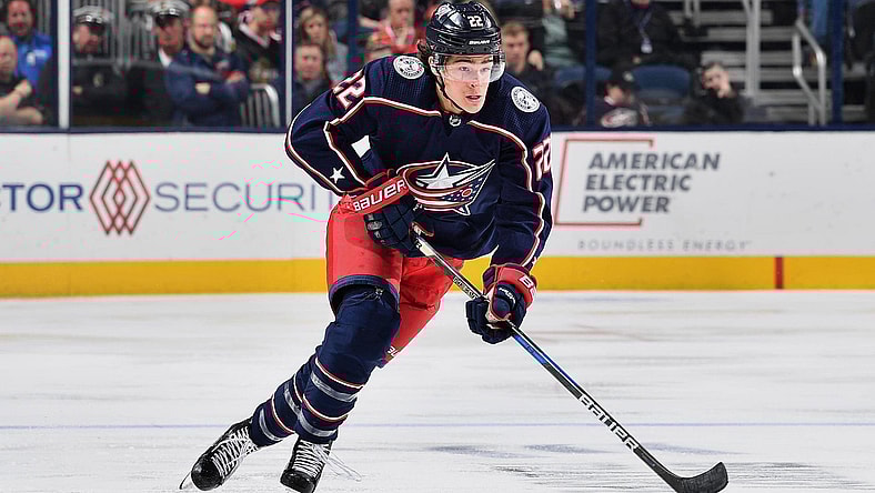 Sonny Milano Vegas Golden Knights NHL Free Agency (Photo- Columbus Blue Jackets via Twitter)