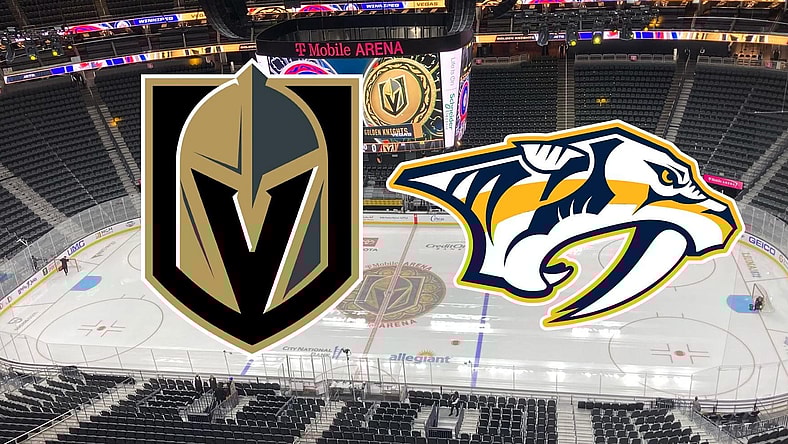 Vegas Golden Knights Nashville Predators HOME