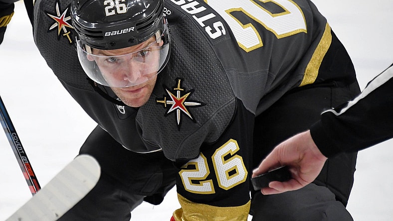 Paul Stastny Vegas Golden Knights (Photo- Vegas Golden Knights via Twitter)
