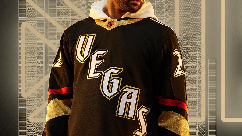 Vegas Golden Knights Reverse Retro Jerseys 2022-23 (Photo- Vegas Golden Knights)