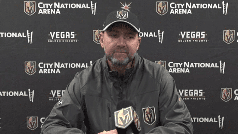 Pete DeBoer Vegas Golden Knights