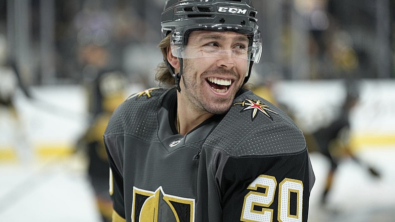 Chandler Stephenson Vegas Golden Knights (Photo- Vegas Golden Knights via Twitter)