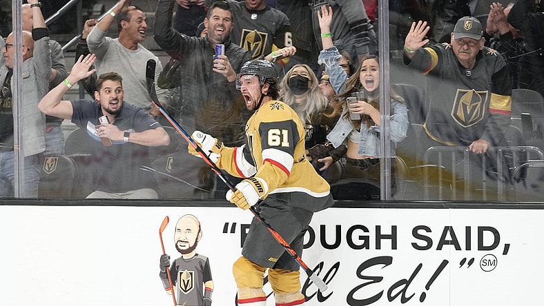 Mark Stone Vegas Golden Knights (Photo- Vegas Golden Knights via Twitter)