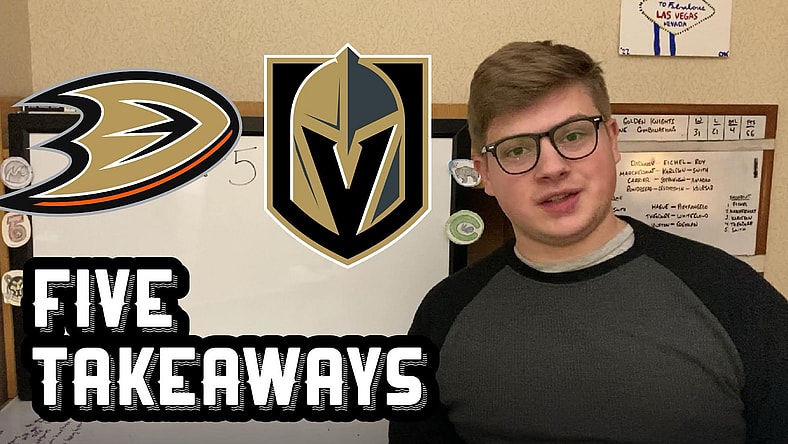 Vegas Hockey Now Vegas Golden Knights takeaways Owen Krepps 3/5/2022