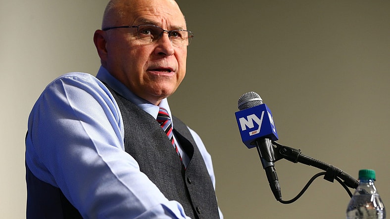 Vegas Golden Knights potential head coach Barry Trotz New York Islanders (Photo- New York Islanders via Twitter)