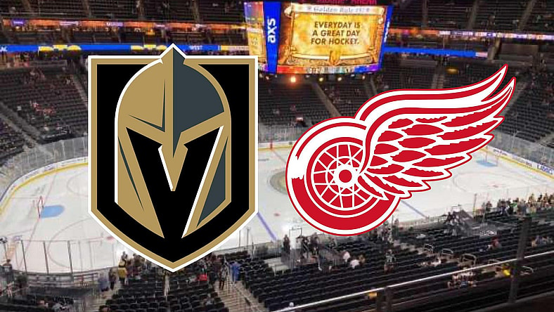 Vegas Golden Knights Detroit Red Wings HOME