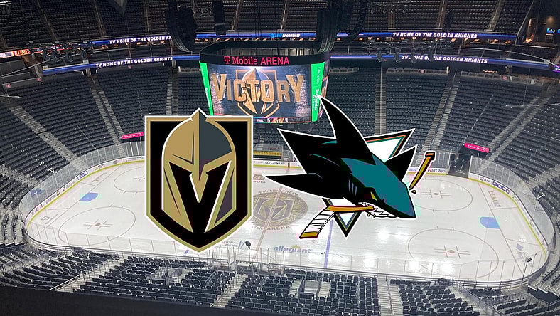 Vegas Golden Knights San Jose Sharks HOME