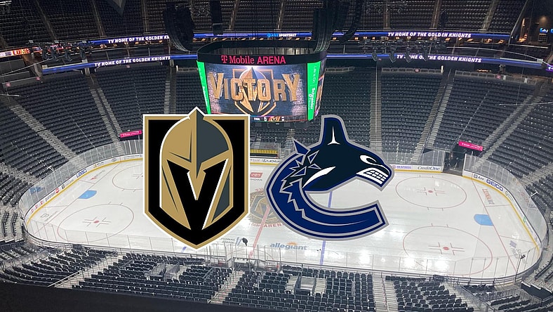 Vegas Golden Knights Vancouver Canucks HOME