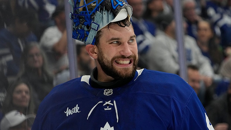 NHL: Calgary Flames at Toronto Maple Leafs