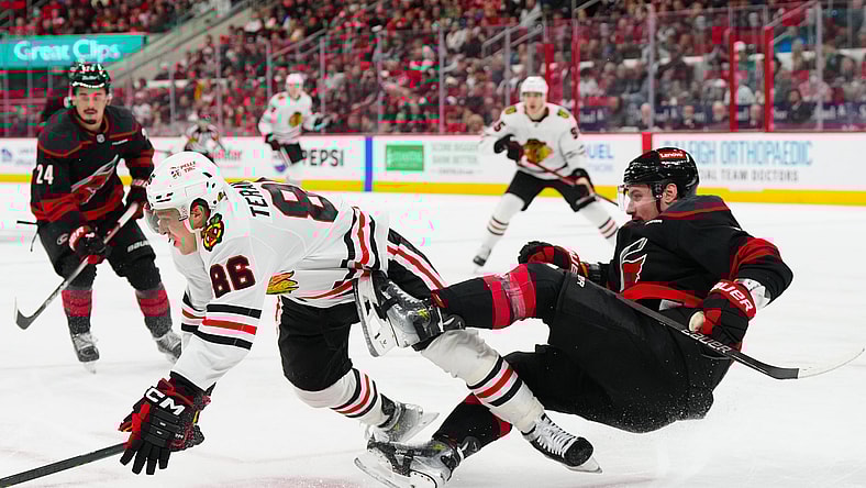 NHL: Chicago Blackhawks at Carolina Hurricanes