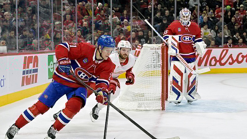 NHL: Detroit Red Wings at Montreal Canadiens